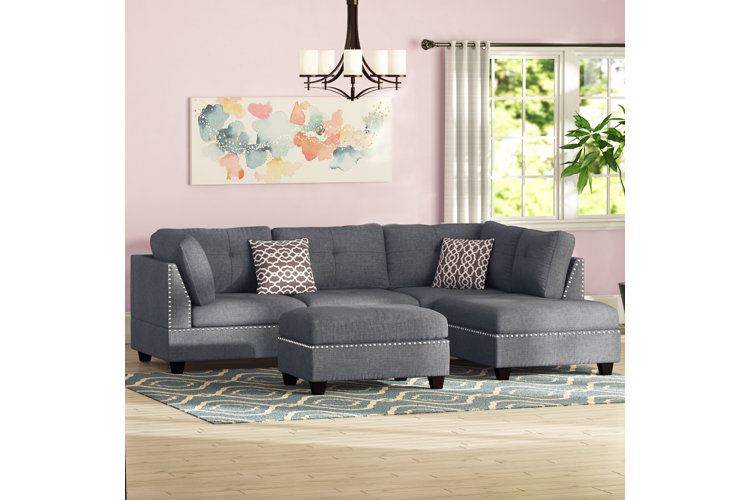 Wayfair shop gray sectional